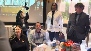 Chad Johnson introduces Mission Viejo at 2023 CIF-SS Championship Luncheon
