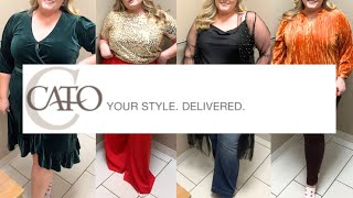 HOLIDAY LOOKS FROM CATO FASHIONS | PLUS SIZE TRY-ON HAUL