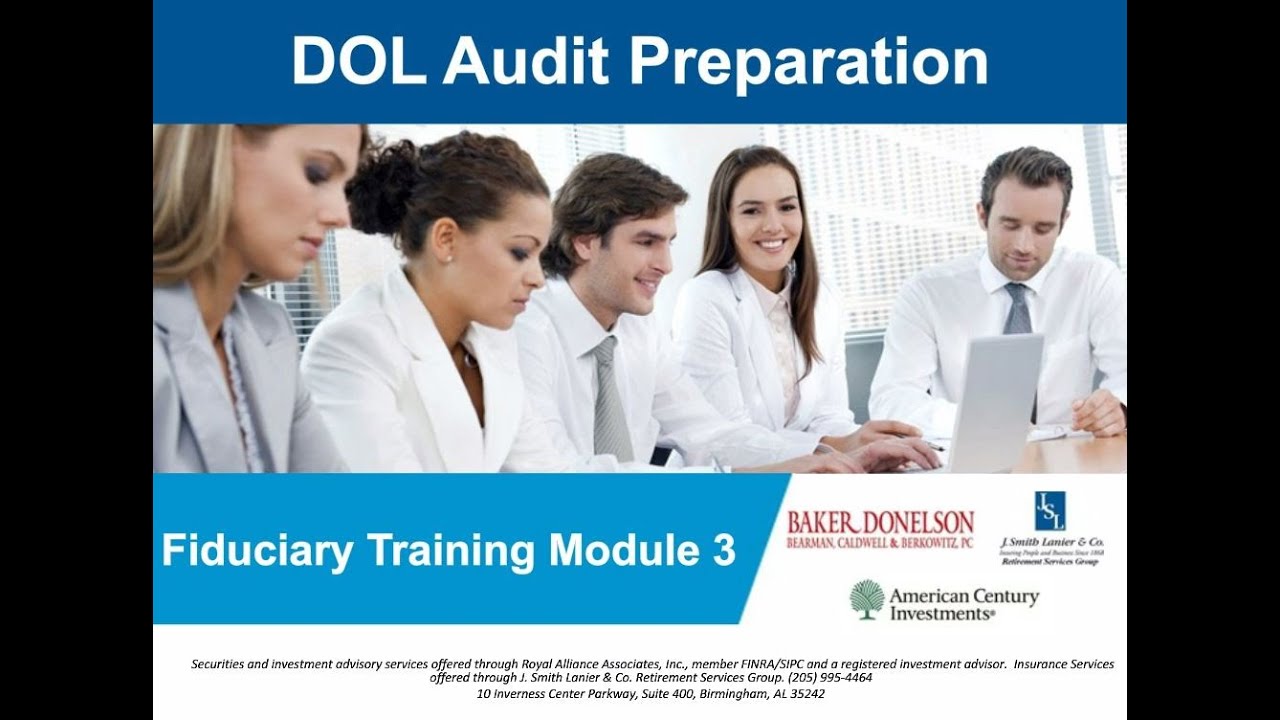 DOL Audit Preparation: Fiduciary Liabilities, Identity Theft and Online Security