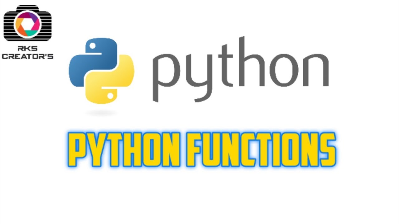 Python Functions in tamil || Creating / Calling /and returning Value of ...