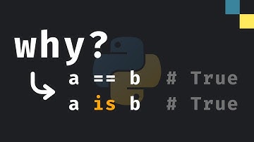"is" vs "==" Explained in Detail in Python