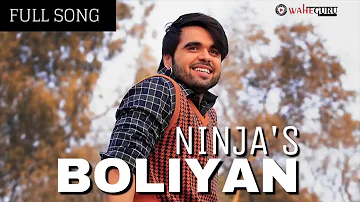 BOLIYAN : Ninja ( Official Video ) Latest Punjabi Songs 2020 : ISHU