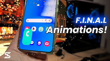 Samsung One Ui 5.0 Final Animations!