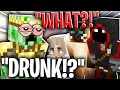 Awesamdude BEING DRUNK on the DREAM SMP!