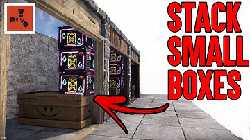 Rust box stacking - Rust base building design #rust