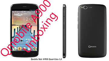 Qmobile Noir A900 Unboxing