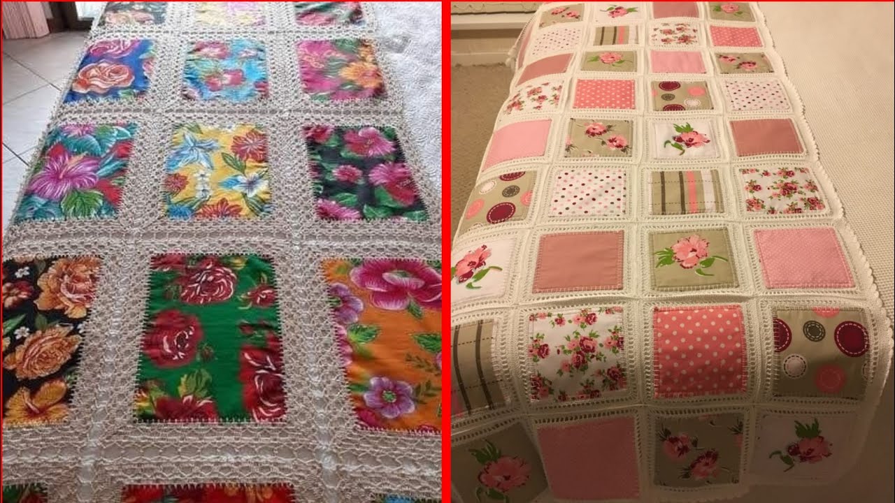 120 потрясающих идей для узоров на скатерти в технике пэчворк #diy #crocheting #trending