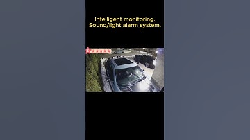 4MP Network PTZ Camera with Active Deterrence and Sound Light Alarm