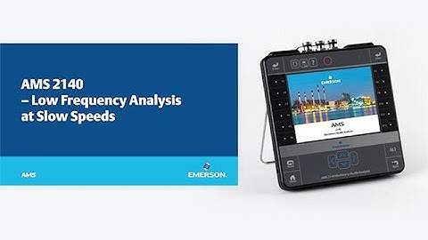 Tutorial: Collect Data Using Low Frequency Analysis - SST with the AMS 2140