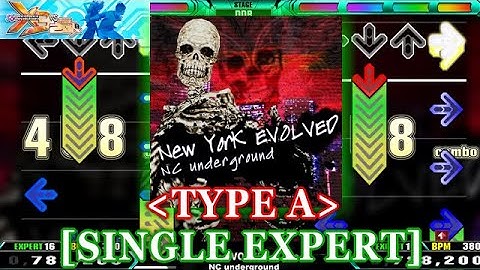 【DDR X3】 New York EVOLVED (Type A) [SINGLE EXPERT] 譜面確認＋クラップ