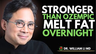 Stop Sugar Cravings & Melt Belly Fat Like Ozempic With Just 1/2 Teaspoon Before Bed | Dr. William Li