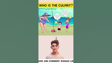 Who isthe culprit? #riddlechallenge #riddleaddict #brainteasers #riddleoftheday #riddlelover #enigma