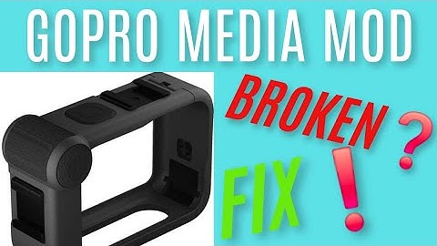 GoPro Media Mod Stopped Working? Here