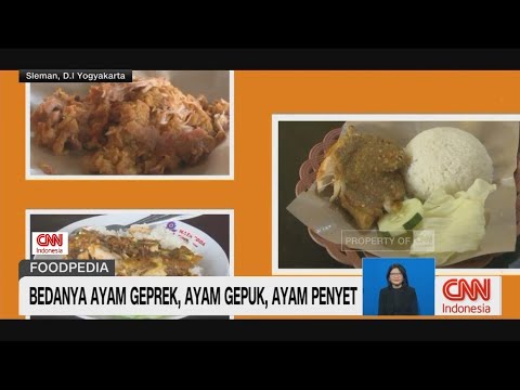 Nasi Ayam Penyet Meaning