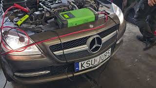 Mercedes SLK z silnikiem 1,8 CGI na porobienie.