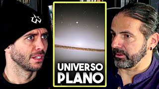 “El universo es PLANO” - Científico se lo explica a un muy sorprendido Jordi Wild