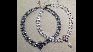 Crazy For Pearls Bridal Choker/Pearl Necklace Set