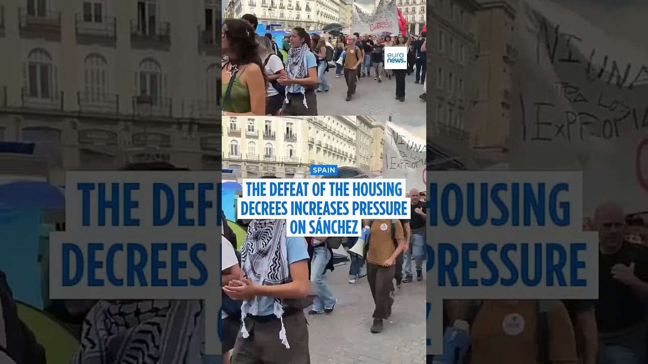 Spanish lawmakers reject government housing measure amid protests
