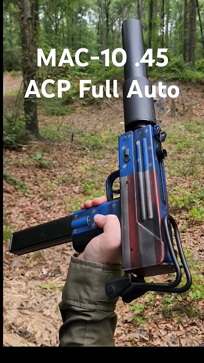 Ingram MAC-10 .45 ACP Full-Auto is the Best SMG EVER! #45 #usa #america #freedom #cod #blackops6