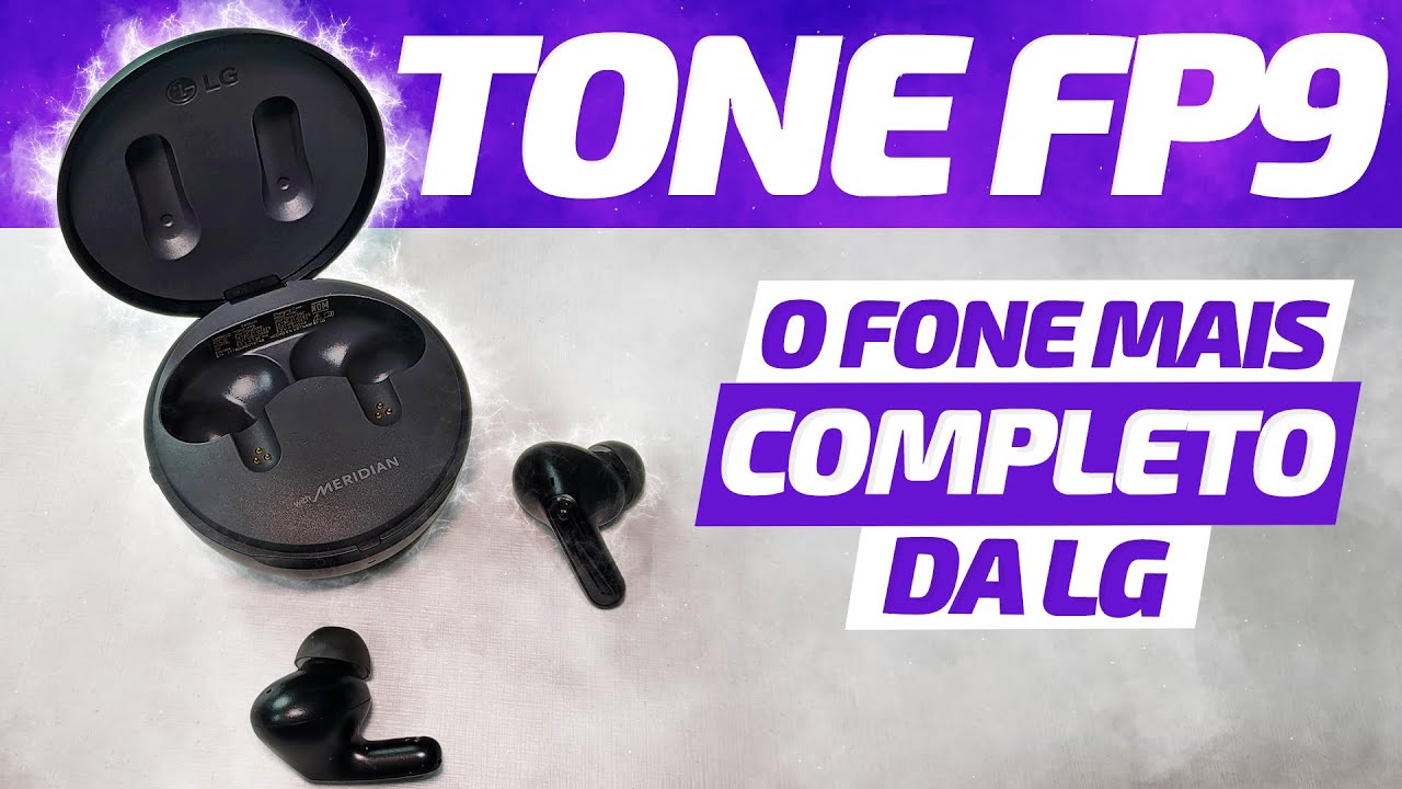 AURICULARES SEM FIO LG TONE FREE TF7Q: Bluetooth, Preto