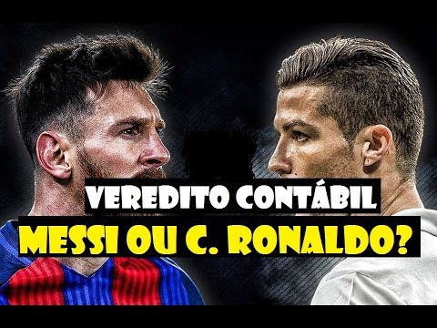 A contabilidade explica quem é melhor: Messi ou Cristiano Ronaldo? - YouTube