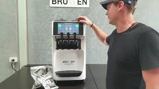 Brullen Soft Serve Machine i26 2020 Model - Menu Operation screenshot 5