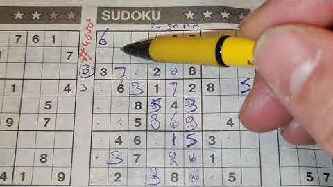Thursday. Bonus Extra edition (#4038) Three Stars Sudoku puzzle. 01-27-2022 Extra part 1 of 5