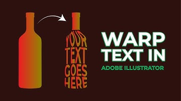 Envelope Distort in Illustrator | Warping Text with Top Object | Illustrator Tutorial