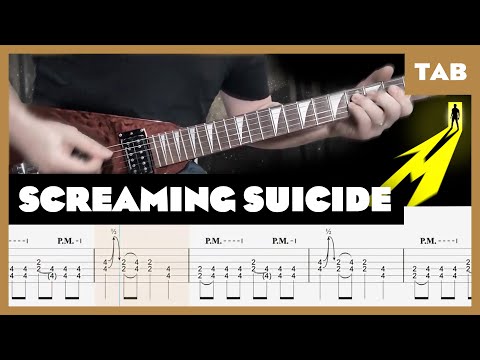 Metallica - Screaming Suicide - Guitar Tab | Lesson | Cover | Tutorial