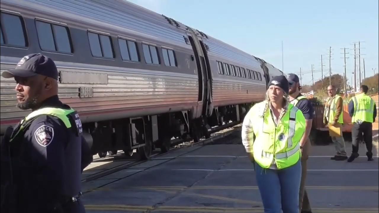 TRIPLE AMTRAK ACTION NEAR NC STATE FAIRGROUNDS YouTube