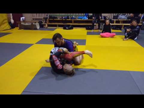Closed guard bear trap attack (BJJ, MMA) K-Guard inversion in 2016!