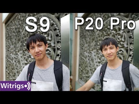 Samsung Galaxy S9 vs Huawei P20 Pro Camera Comparison | Low light photo comparison