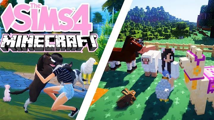 MINECRAFT Animals as SIMS 4 pets?! | CAS