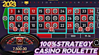 Casino Roulette Winning Tricks 36 Number Cover 100% Win Online Earning Game Today Big Win