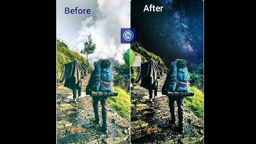 Convert  Day To Night Using Android | PS Touch | Snapseed | Mobile Photo Edit |