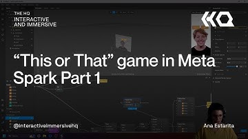 "This or That" Game in Meta Spark: Part 1
