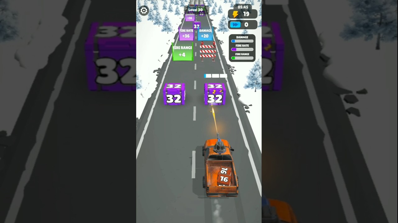 Car rush 2048 level 30 android games 