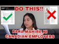 Paano gumawa ng canadian format resume  step by step guide
