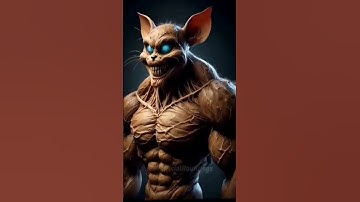 Horror Version of Tom and Jerry! Spike, Tuffy, Jerry & Tom as Endless Cartoon Nightmares! 🐭💀 #shorts