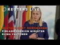 LIVE: Reuters NEXT Newsmaker featuring Finland Foreign Minister Elina Valtonen | REUTERS