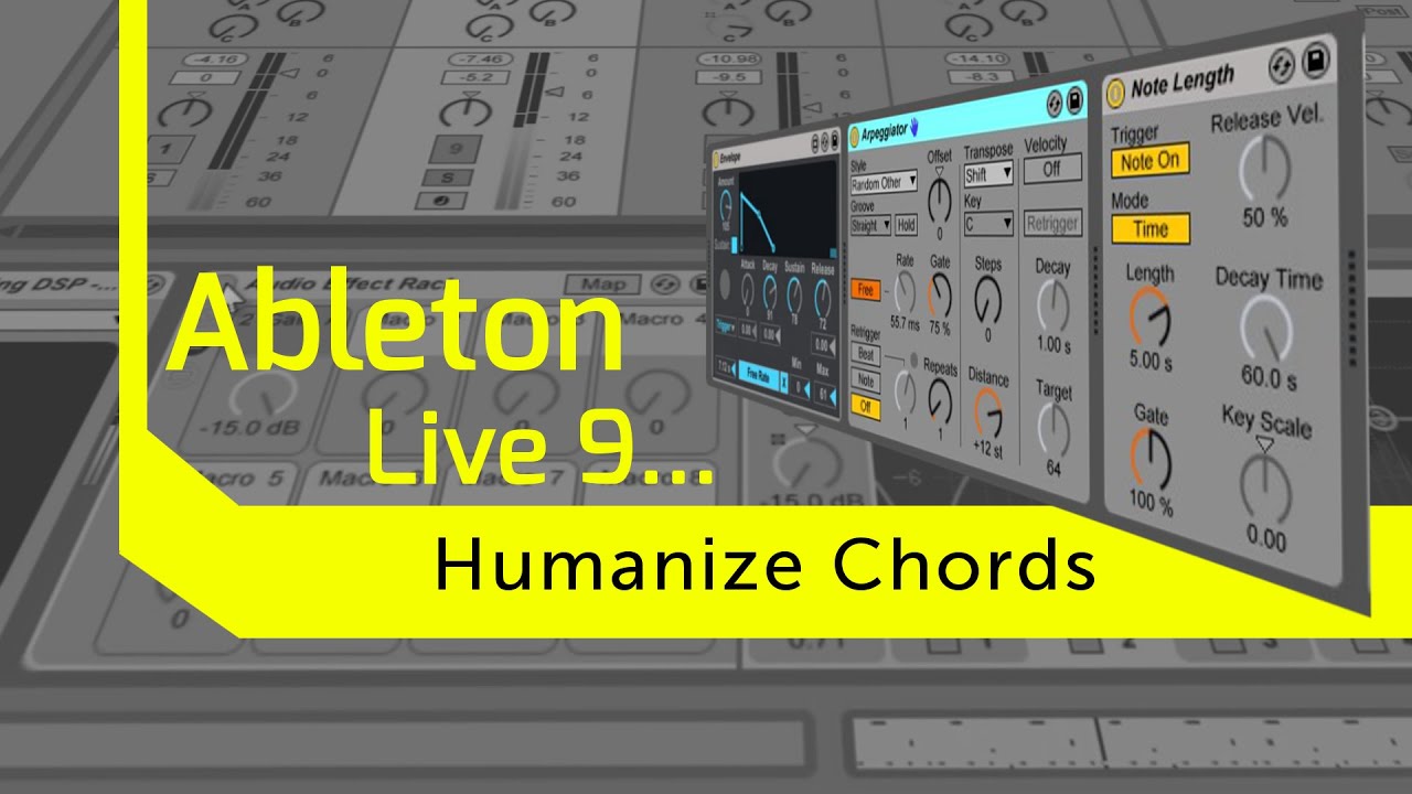 Humanize Chords in Ableton Live - YouTube