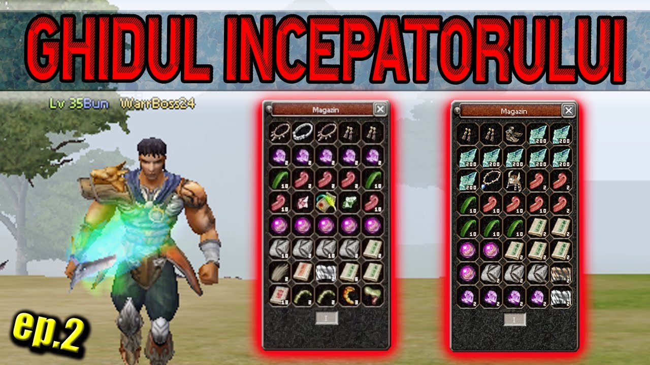 Ghidul Incepatorului ep.2 💰 Cum sa faci bani !✅ De la 0 la 10 WON Metin2.ro Tigerghost