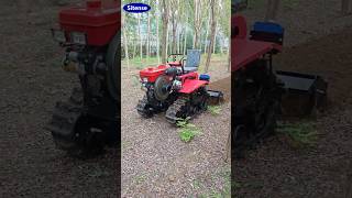 Rotary Tillage Effect Of Little Crawler Tractor Cultivator