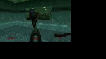 DOOM 64 EX ALL 4 PLAYERS SHOWN ON SAME COMPUTER