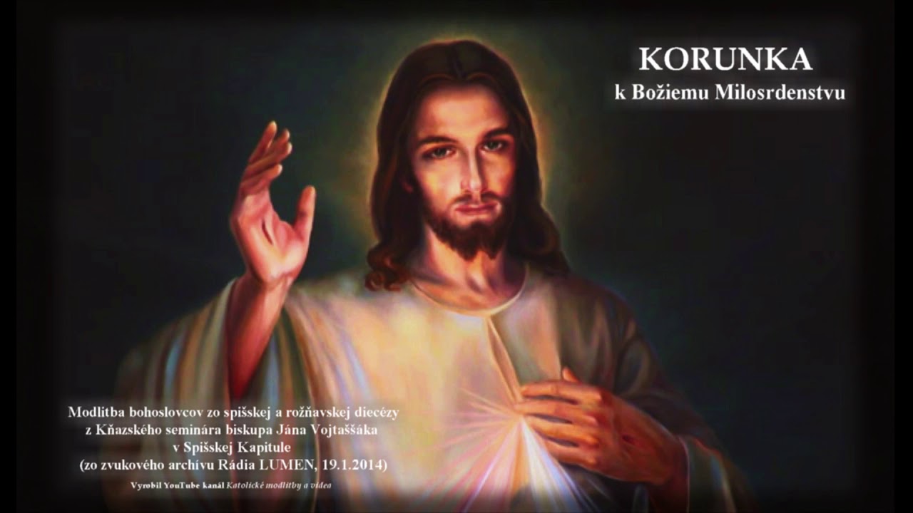 Korunka k Božiemu Milosrdenstvu z Kňazského seminára biskupa Jána Vojtaššáka v Spišskej Kapitule