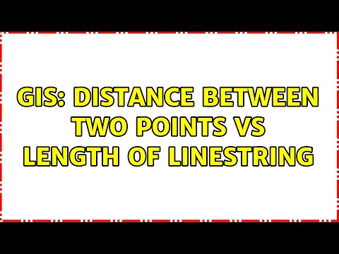 GIS: Distance Between