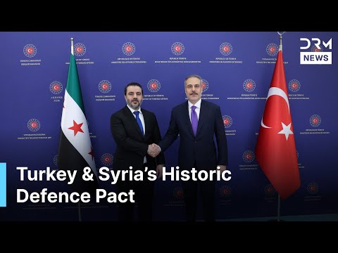 BREAKING NEWS Turkey Syria Sign Military Cooperation Deal In Ankara AC1G