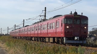 【4K】JR七尾線　普通列車415系電車　ｻﾜC05編成+ｻﾜC11編成