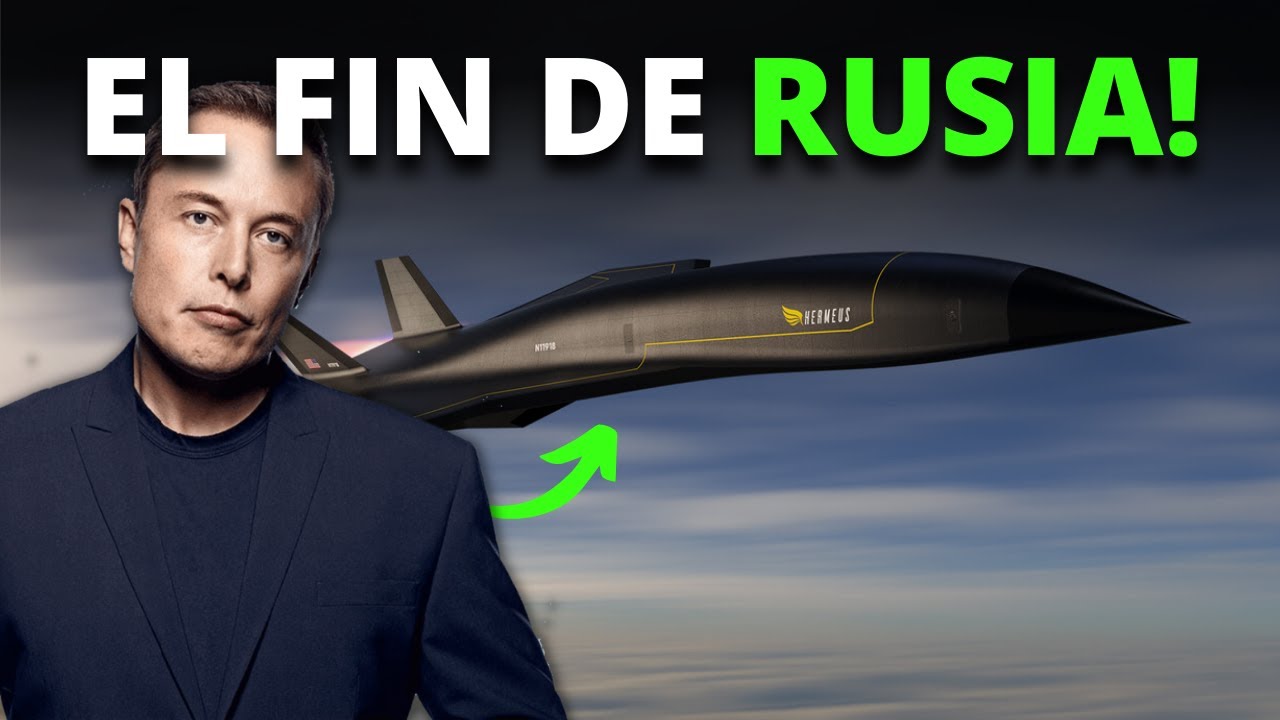 ¡Elon Musk ATERRORIZA A RUSIA al Presentar su NUEVO Avión Hipersónico!