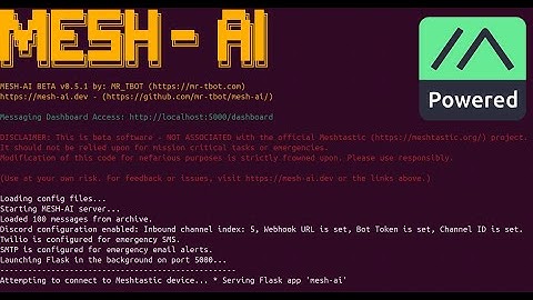 Welcome to MESH-AI !! ~ LM Studio / Ollama / Open-AI / Home Assistant Support for Meshtastic!